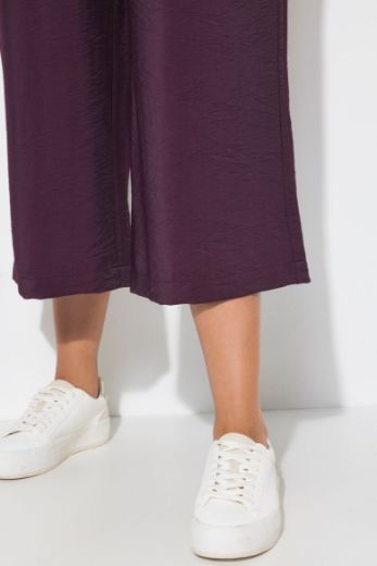 Plus size veliki brojevi Hlače širokih skraćenih nogavica za punije