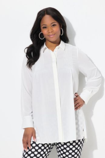 Plus size veliki brojevi Bluza dugih rukava A kroja za punije