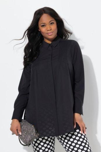 Plus size veliki brojevi Bluza dugih rukava A kroja za punije