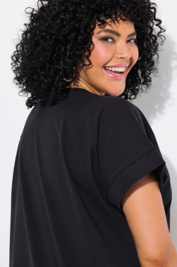 Plus size veliki brojevi Majica kratkih rukava okruglog ovratnika za punije