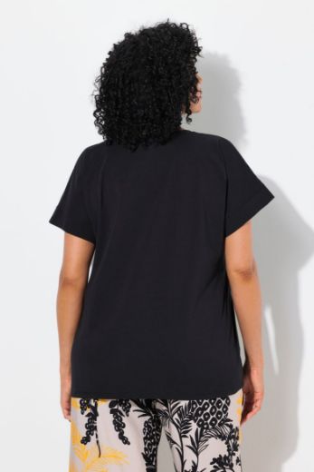 Plus size veliki brojevi Majica kratkih rukava okruglog ovratnika za punije