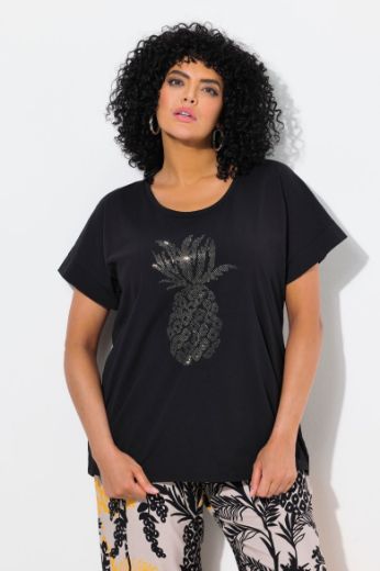 Plus size veliki brojevi Majica kratkih rukava okruglog ovratnika za punije