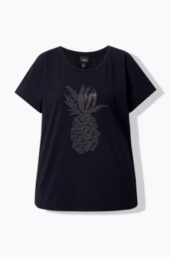 Plus size veliki brojevi Majica kratkih rukava okruglog ovratnika za punije