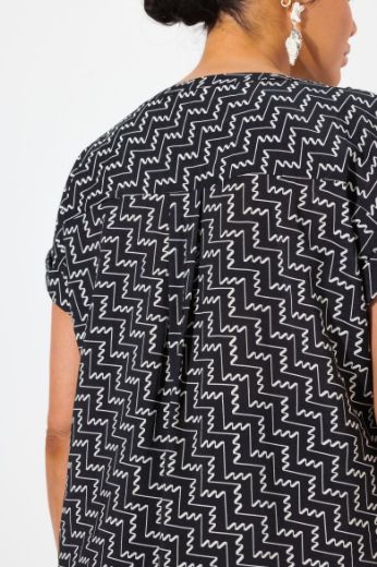 Plus size veliki brojevi Tunika kratkih rukava za punije