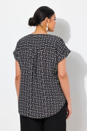 Plus size veliki brojevi Tunika kratkih rukava za punije