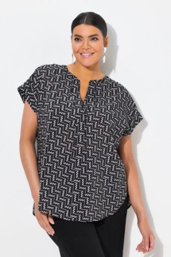 Plus size veliki brojevi Tunika kratkih rukava za punije