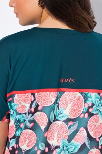Plus size veliki brojevi Majica kratkih rukava sportska za punije
