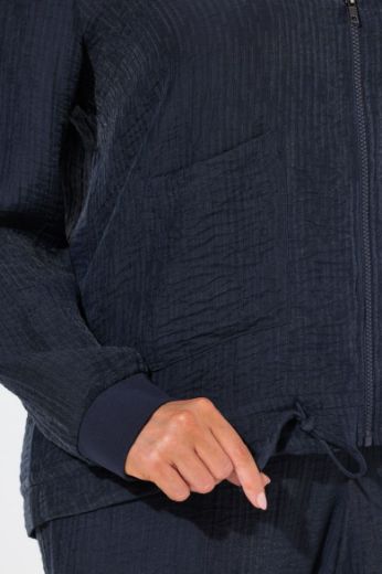 Plus size veliki brojevi Bluza dugih rukava s patentnim zatvaračem za punije