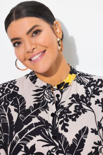 Plus size veliki brojevi Bluza 3/4 rukava šireg kroja za punije