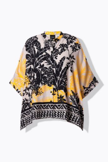 Plus size veliki brojevi Bluza 3/4 rukava šireg kroja za punije