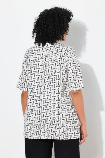 Plus size veliki brojevi Majica kratkih rukava V ovratnika za punije