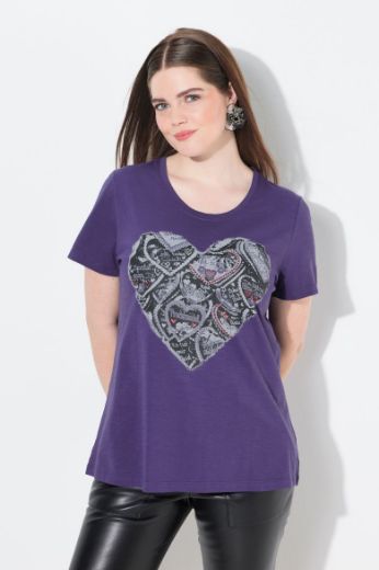 Plus size veliki brojevi Majica kratkih rukava okruglog ovratnika za punije