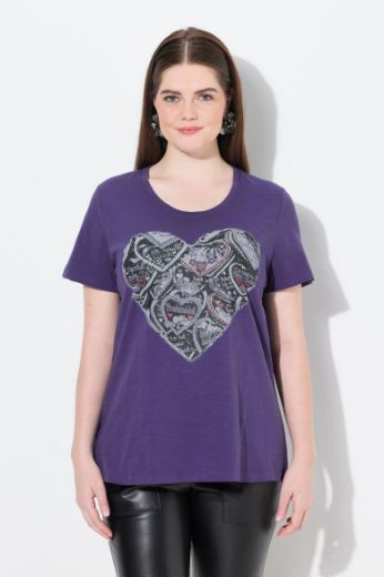 Plus size veliki brojevi Majica kratkih rukava okruglog ovratnika za punije