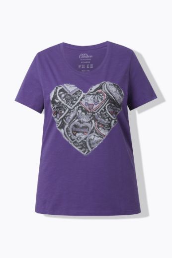 Plus size veliki brojevi Majica kratkih rukava okruglog ovratnika za punije
