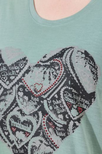 Plus size veliki brojevi Majica kratkih rukava okruglog ovratnika za punije