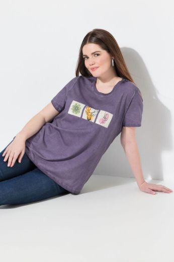 Plus size veliki brojevi Majica kratkih rukava okruglog ovratnika za punije