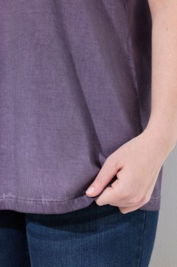 Plus size veliki brojevi Majica kratkih rukava okruglog ovratnika za punije