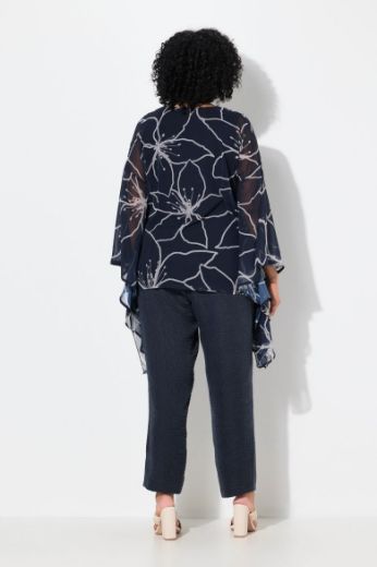 Plus size veliki brojevi Bluza od šifona šireg kroja za punije