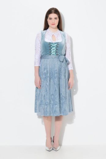 Plus size veliki brojevi Haljina dirndl za punije
