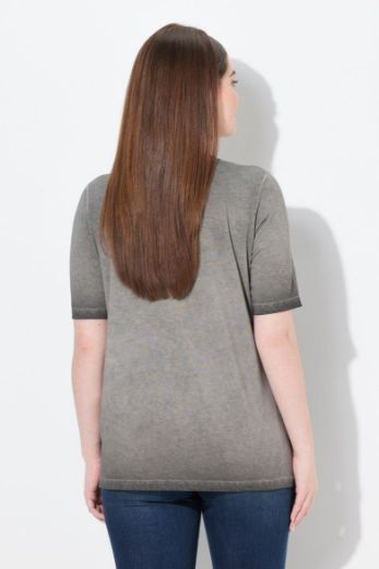 Plus size veliki brojevi Majica kratkih rukava okruglog ovratnika za punije