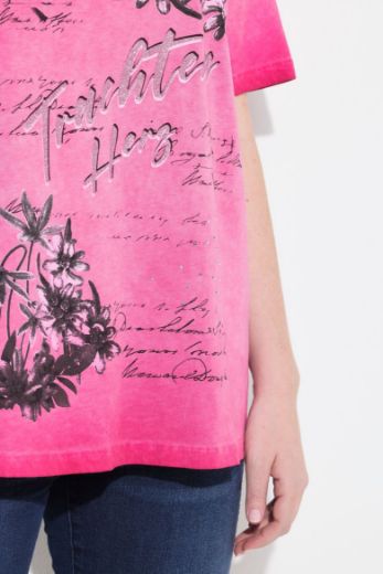 Plus size veliki brojevi Majica kratkih rukava V ovratnika za punije