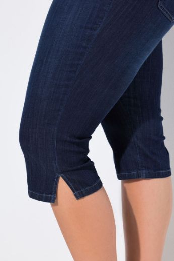 Plus size veliki brojevi Traperice Capri za punije