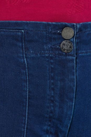 Plus size veliki brojevi Traperice širokih nogavica za punije