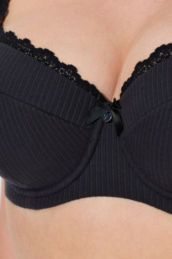 Plus size veliki brojevi Grudnjak sa žicom s dodatkom ukrasne čipke za punije