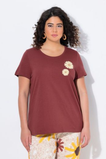 Plus size veliki brojevi Majica kratkih rukava okruglog ovratnika za punije