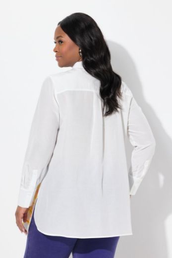 Plus size veliki brojevi Bluza dugih rukava A kroja za punije