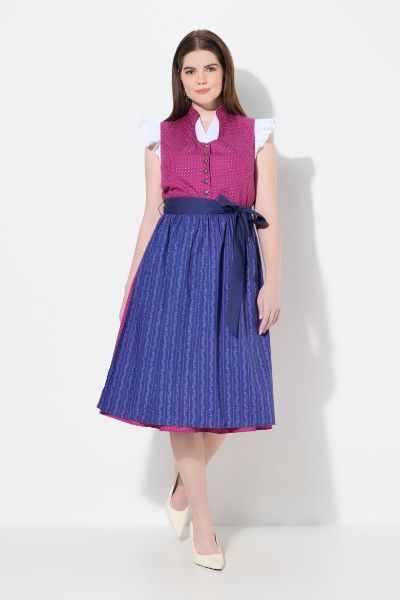 Veliki brojevi Haljina dirndl moda za punije