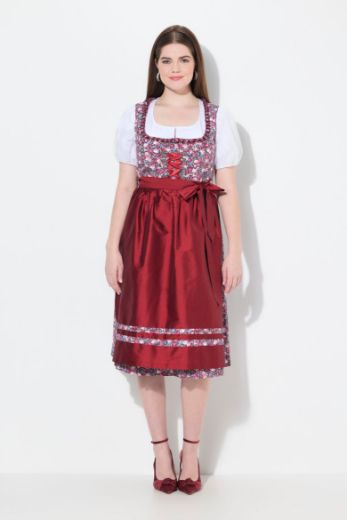 Plus size veliki brojevi Haljina dirndl za punije