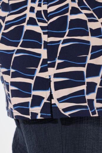 Plus size veliki brojevi Majica kratkih rukava V ovratnika za punije