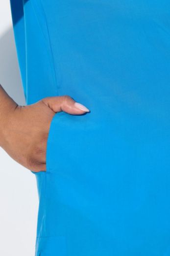Plus size veliki brojevi Bluza s 3/4 rukavima V izreza za punije