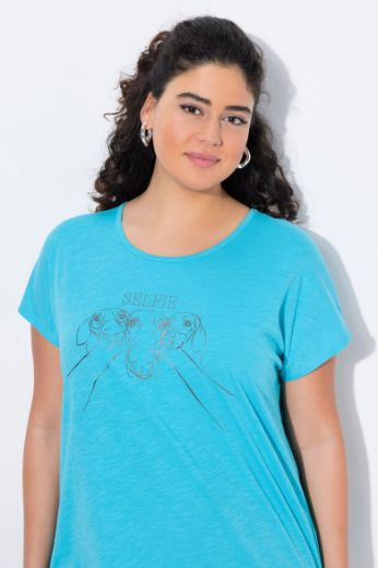 Plus size veliki brojevi Majica kratkih rukava okruglog izreza za punije