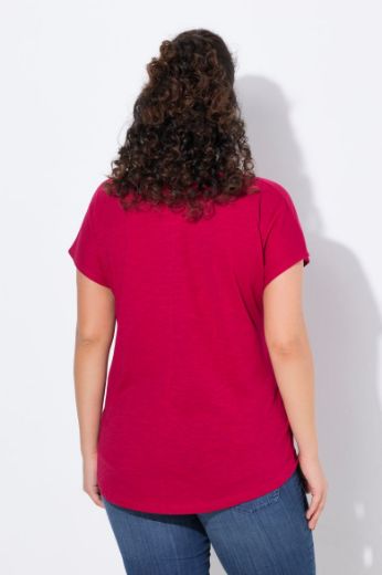 Plus size veliki brojevi Majica kratkih rukava okruglog izreza za punije