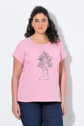 Plus size veliki brojevi Majica kratkih rukava okruglog izreza za punije