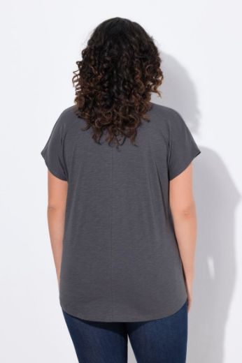 Plus size veliki brojevi Majica kratkih rukava okruglog izreza za punije