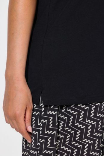 Plus size veliki brojevi Majica bez rukava A kroja za punije