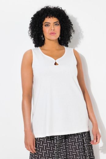 Plus size veliki brojevi Majica bez rukava A kroja za punije