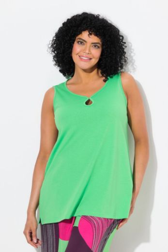 Plus size veliki brojevi Majica bez rukava A kroja za punije
