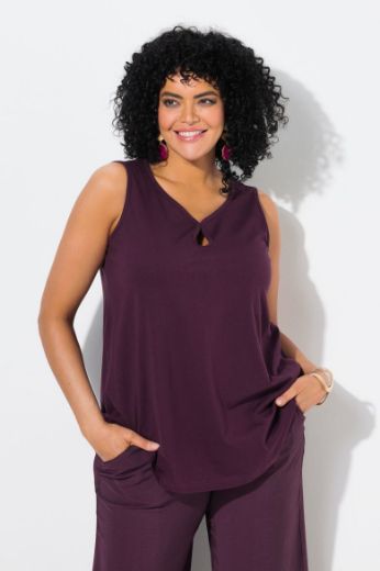 Plus size veliki brojevi Majica bez rukava A kroja za punije