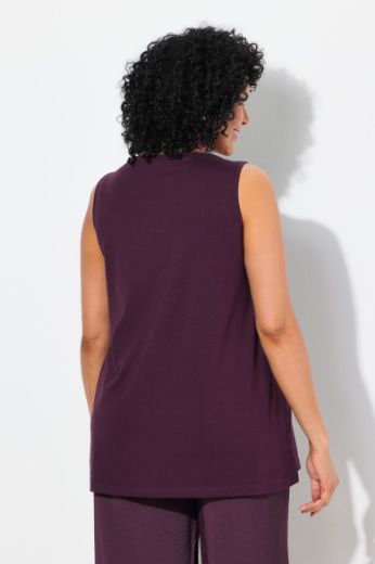 Plus size veliki brojevi Majica bez rukava A kroja za punije