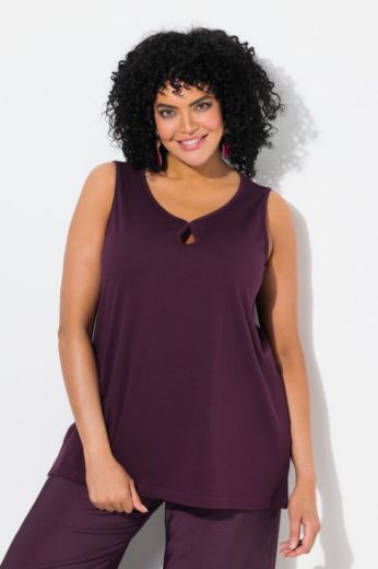 Plus size veliki brojevi Majica bez rukava A kroja za punije