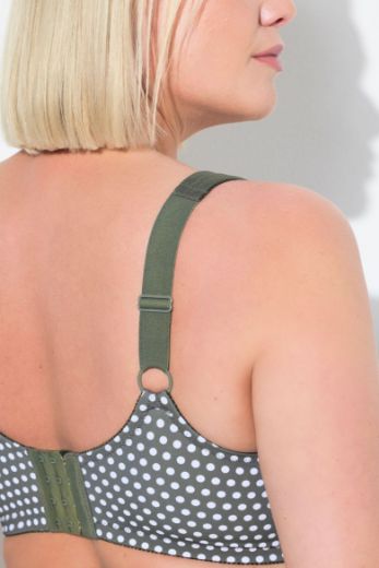 Plus size veliki brojevi Grudnjak bez žica širokih naramenica za punije