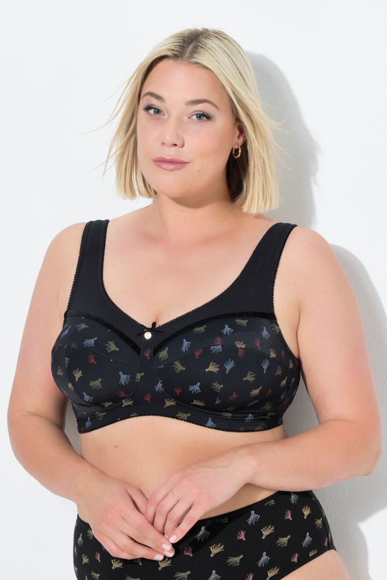 Plus size veliki brojevi Grudnjak sa širokim naramenicama za punije