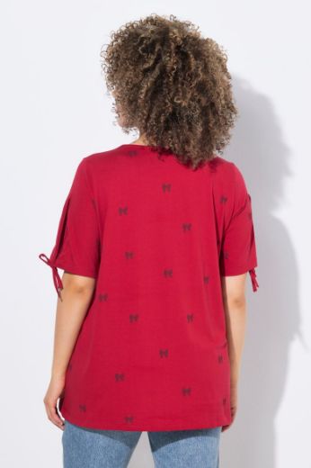 Plus size veliki brojevi Majica kratkih rukava A kroja za punije