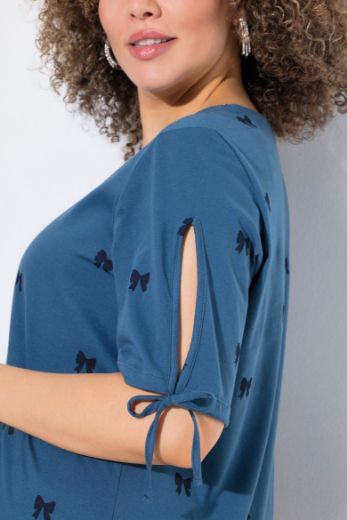 Plus size veliki brojevi Majica kratkih rukava A kroja za punije