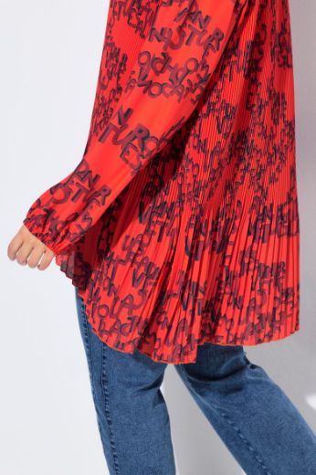 Plus size veliki brojevi Bluza dugih rukava A kroja za punije