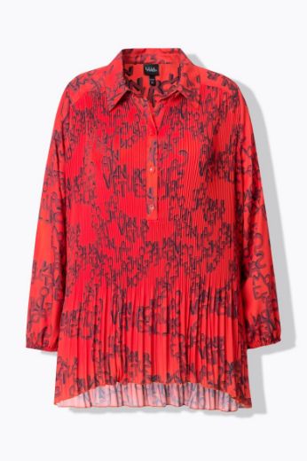 Plus size veliki brojevi Bluza dugih rukava A kroja za punije